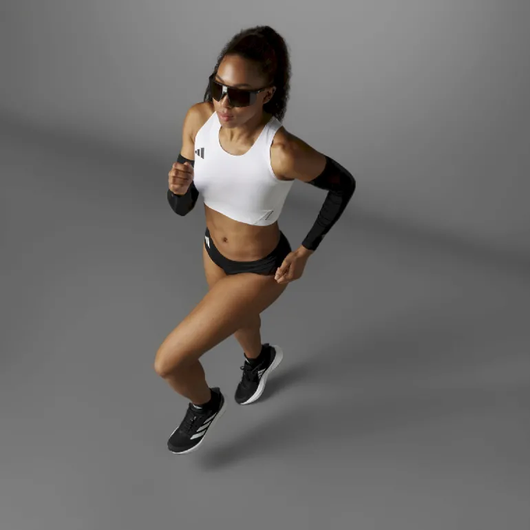 adidasAdizero Essentials Running Crop Top - Brassière de sport femme