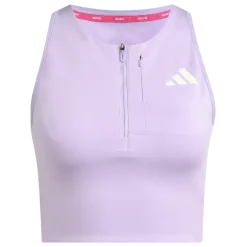 adidasAdizero Running Gel Pocket Crop Top - Brassière de sport femme