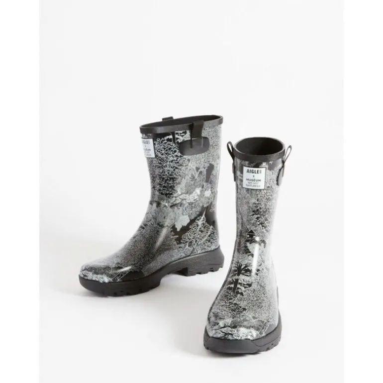 AigleAlya Print - Bottes de pluie femme