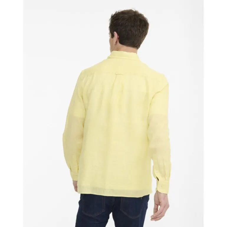 AigleChemise en lin à manches longues - Chemise homme