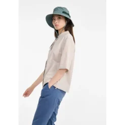 AigleChemise Manches Courtes Techniue DFT UV-C - Chemise femme