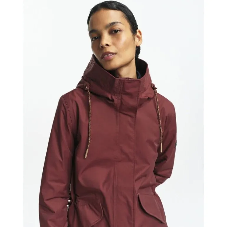 AigleMTD Mid Length Hooded Parka - Veste imperméable femme