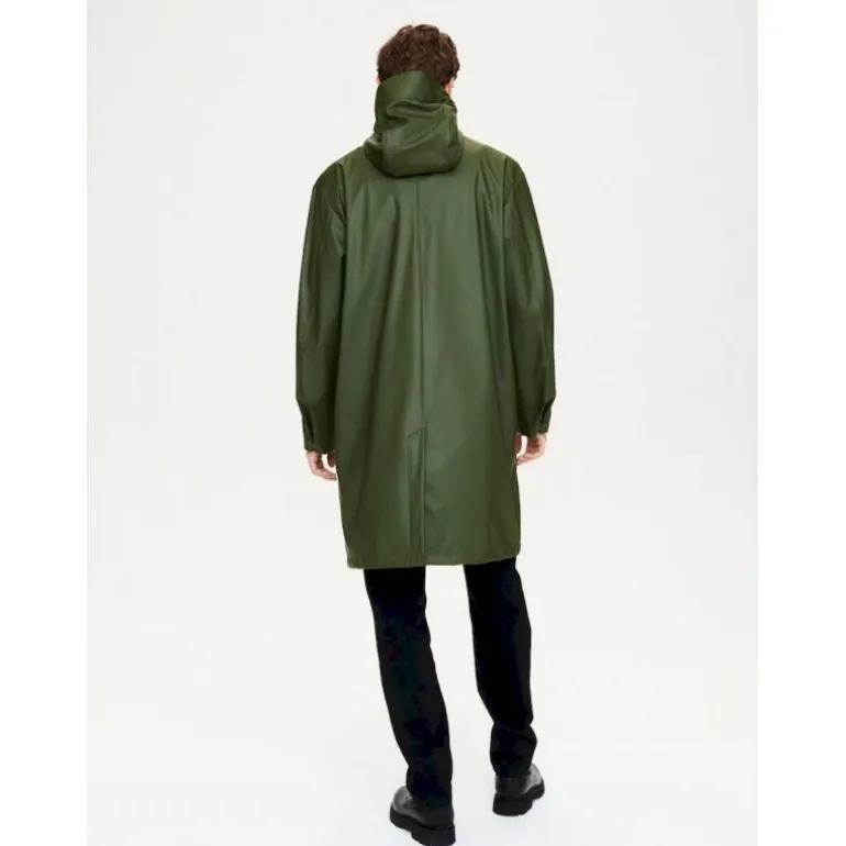 AigleParka longue matière waterproof à capuche - Parka homme