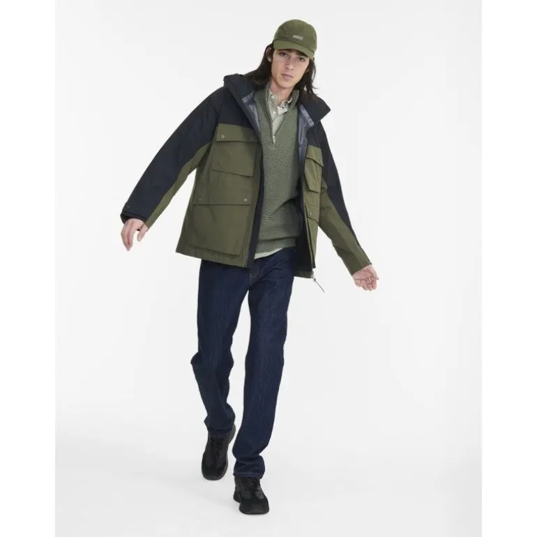 AigleParka Mi-Longue MTD Capuche - Veste imperméable homme