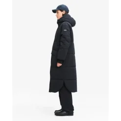 AigleWaterproof Long Quilted Down - Veste imperméable femme