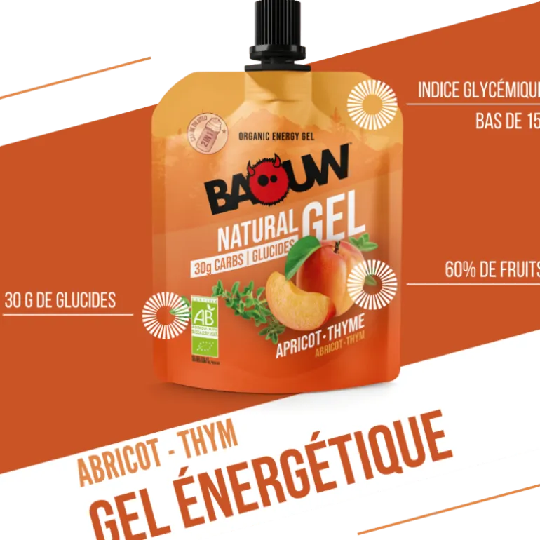 BaouwAbricot-Thym - Gel énergétique