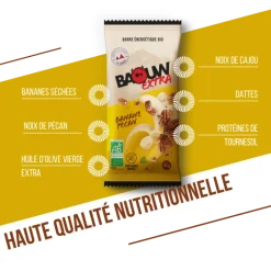 BaouwBanane-Pécan - Barre énergétique
