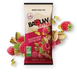 BaouwExtra Framboise-Pistache - Barre énergétique