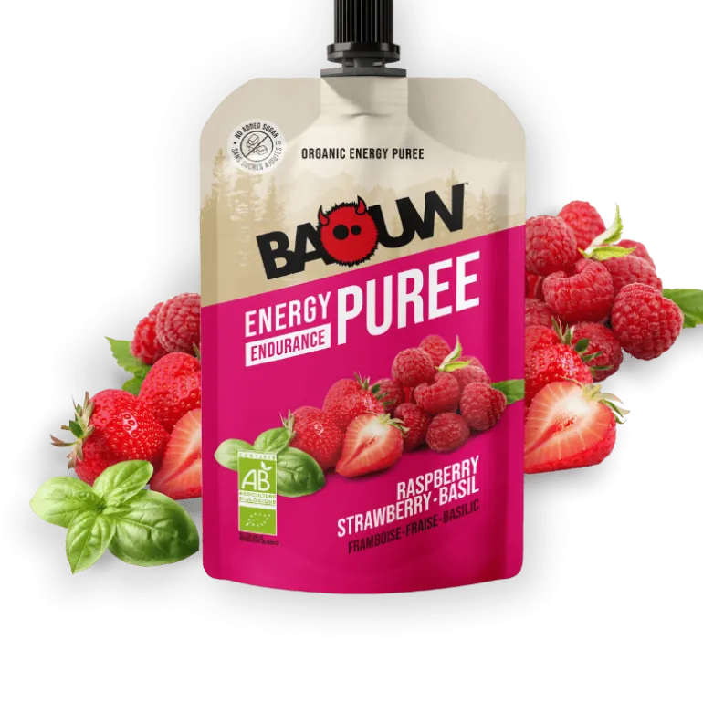 BaouwFramboise-Fraise-Basilic - Purée énergétique
