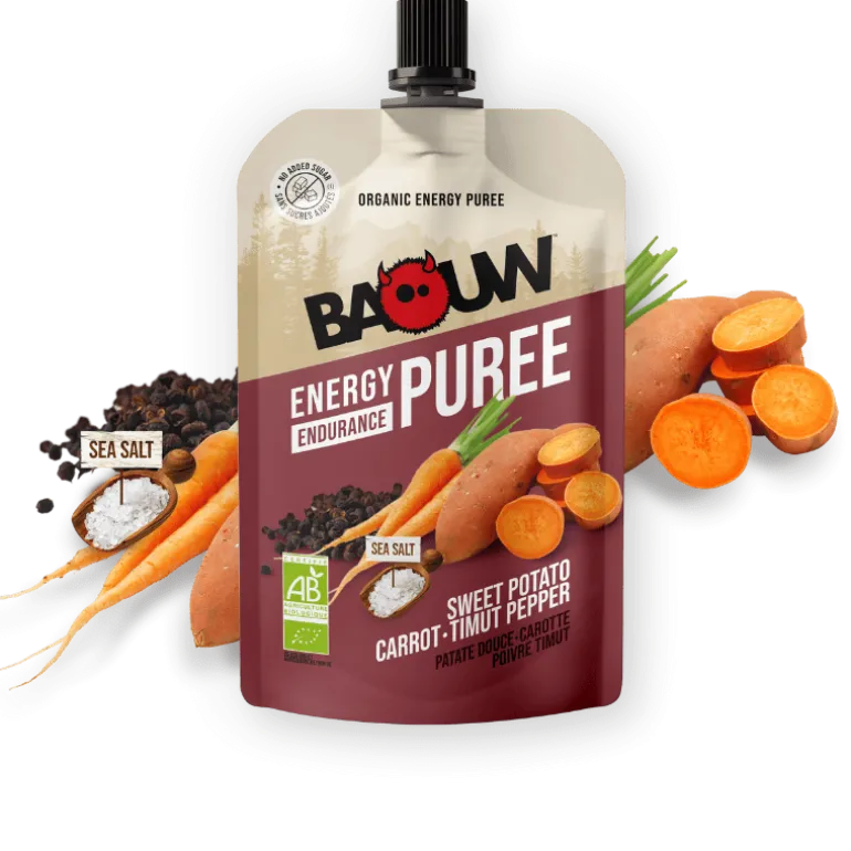 BaouwPatate Douce-Carotte-Poivre Timut - Purée énergétique