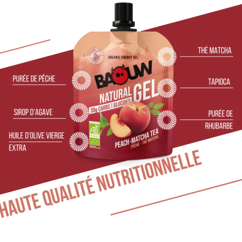 BaouwPêche-Thé - Gel énergétique