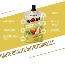 BaouwPoire-Pomme-Menthe - Purée énergétique