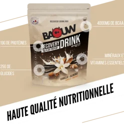 BaouwVanille - Amande - Boisson énergétique