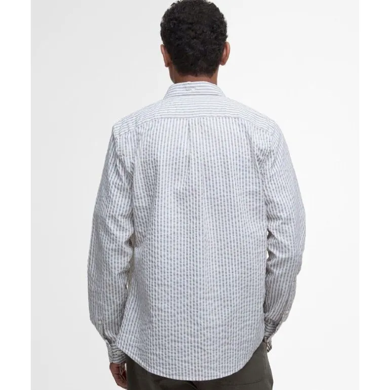 BarbourCresswell Seersucker L/S Tailored Shirt - Chemise homme