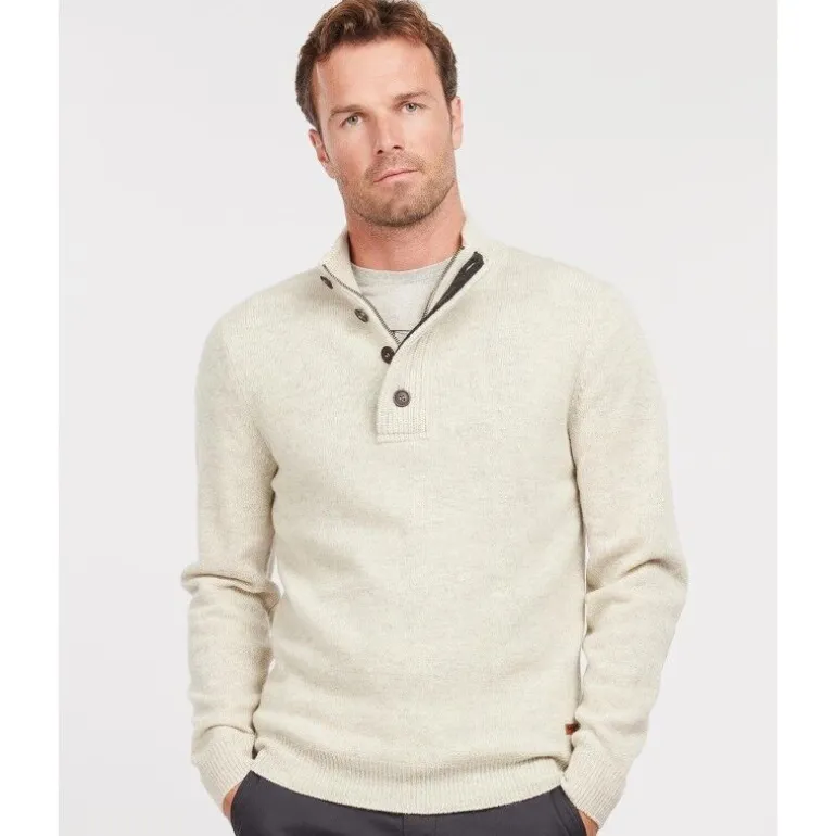 BarbourEssential Elbow Patch Jumper - Pullover homme