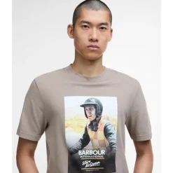 BarbourInternational Nicholl SMQ Graphic - T-shirt homme
