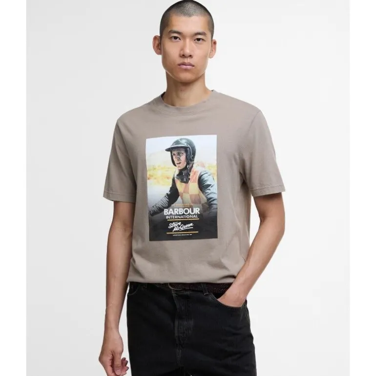 BarbourInternational Nicholl SMQ Graphic - T-shirt homme