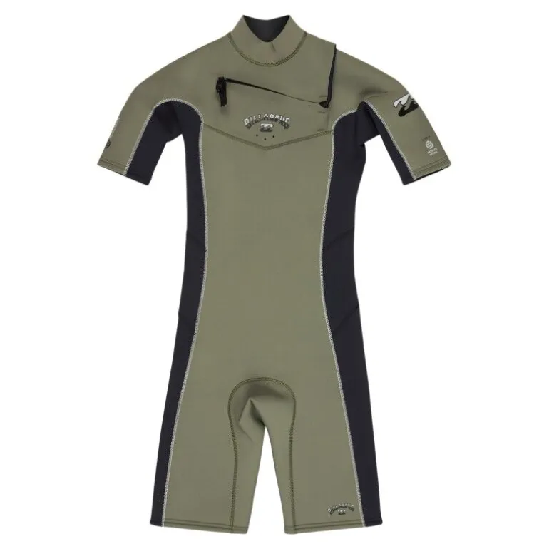 BillabongAbsolute Natural Cz Ss Spg - Combinaison de surf enfant