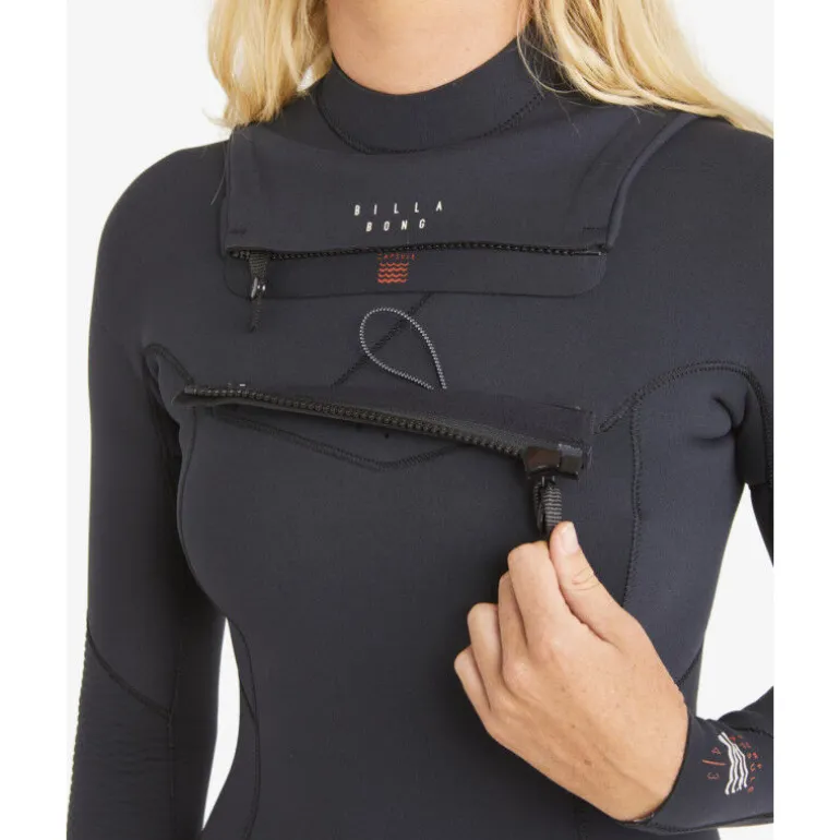 Billabong4/3 mm Salty Dayz 2022 Chest Zip - Combinaison de surf femme