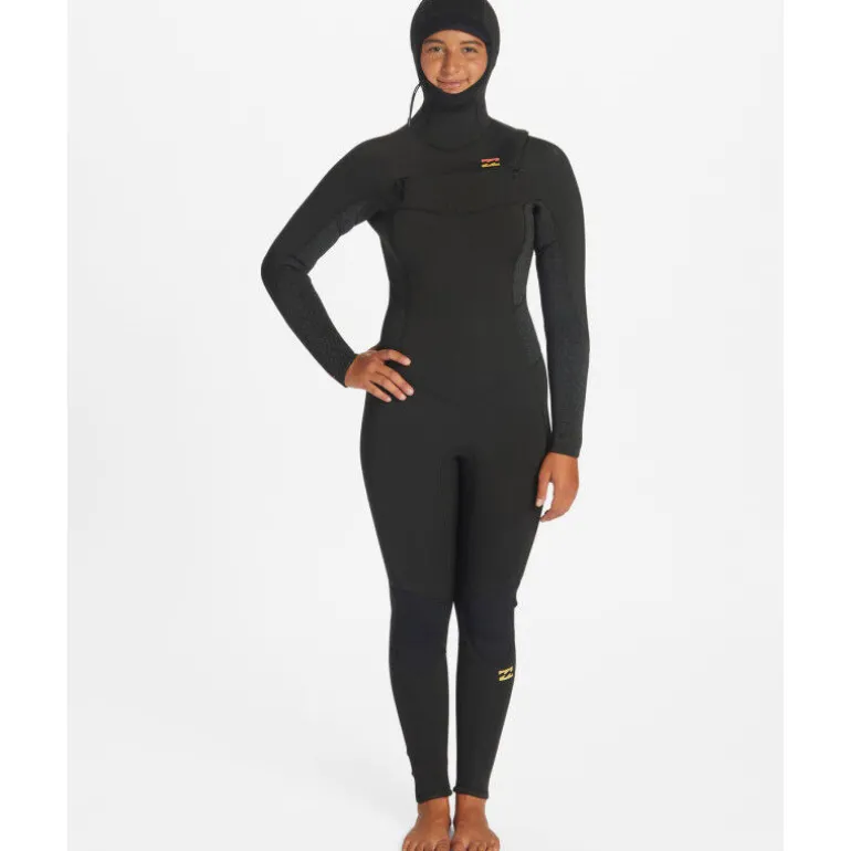 Billabong5/4 mm Synergy Chest Zip Hooded - Combinaison de surf femme