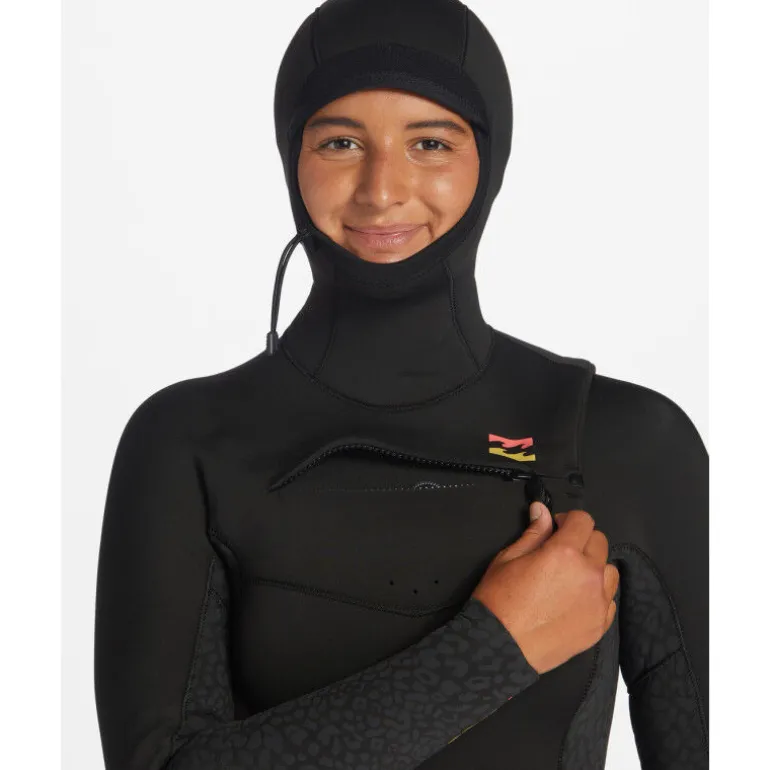 Billabong5/4 mm Synergy Chest Zip Hooded - Combinaison de surf femme