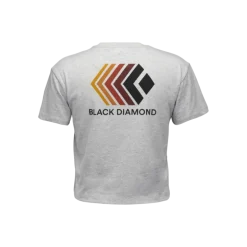 Black DiamondFaded Crop SS Tee - T-shirt femme