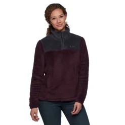 Black DiamondRoadie 1/4 Zip Fleece - Polaire femme
