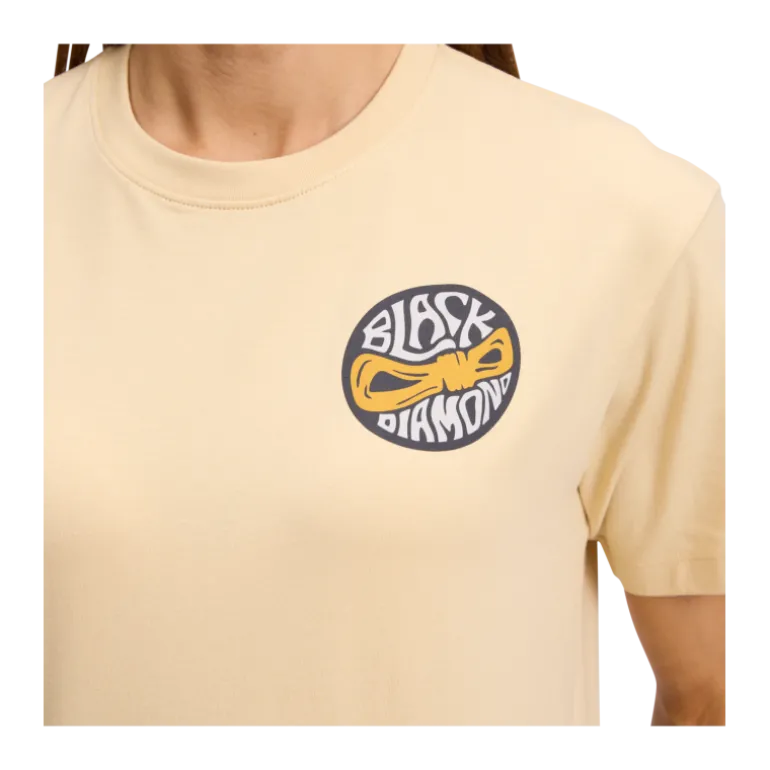 Black DiamondRope Badge SS Tee - T-shirt femme