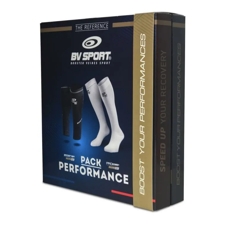 BV SportPack Performance Elite - Manchon compression & chaussettes récupération