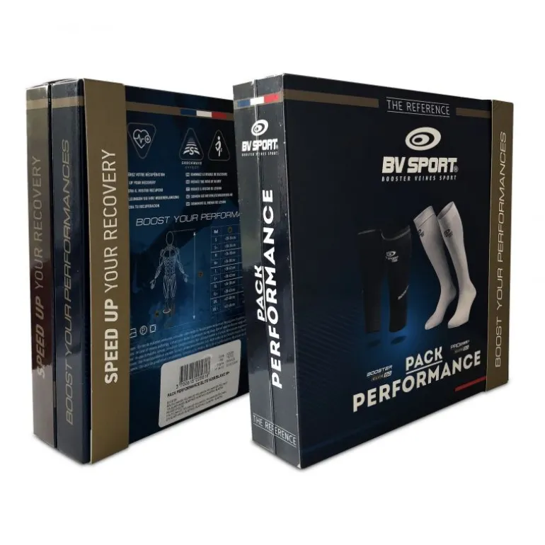 BV SportPack Performance Elite - Manchon compression & chaussettes récupération