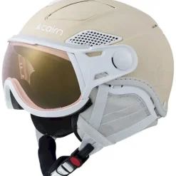 CairnHelios Leather Evolight NXT - Casque ski avec visière
