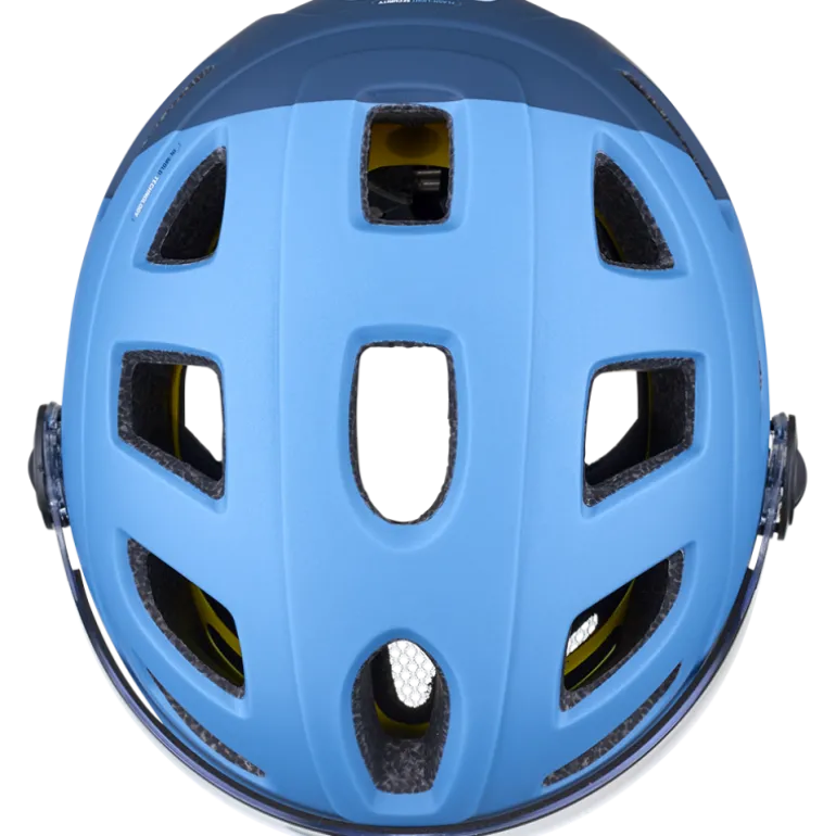 CairnQuartz Visor Led MIPS - Casque vélo urbain homme