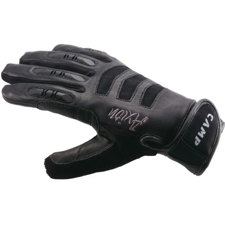 CampAxion Black Full Fingers - Gants escalade
