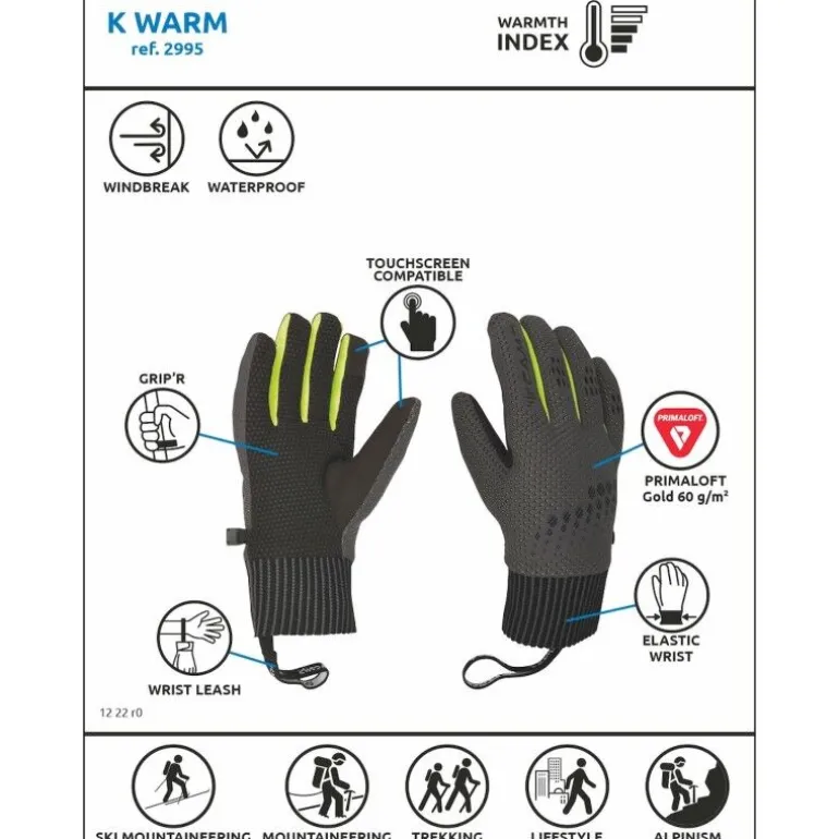 CampK Warm - Gants ski de randonnée
