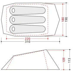 CampMinima 3 SL - Tente