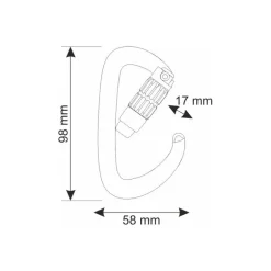 CampOrbit 2Lock - Mousqueton