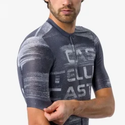 CastelliStratus Logo Jersey - Maillot vélo homme