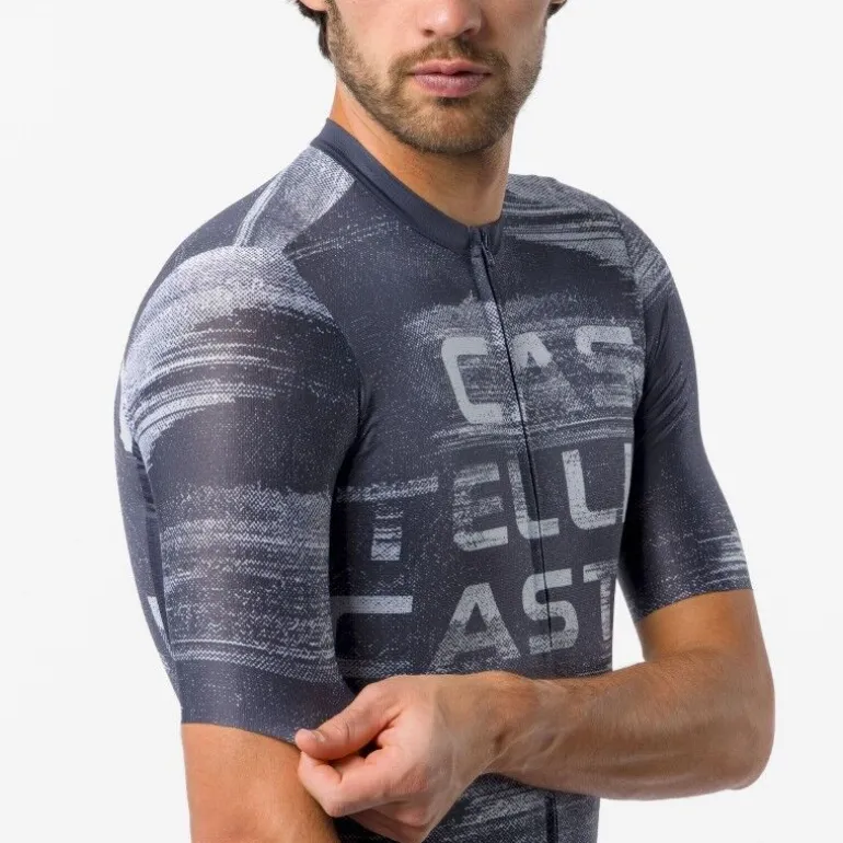 CastelliStratus Logo Jersey - Maillot vélo homme