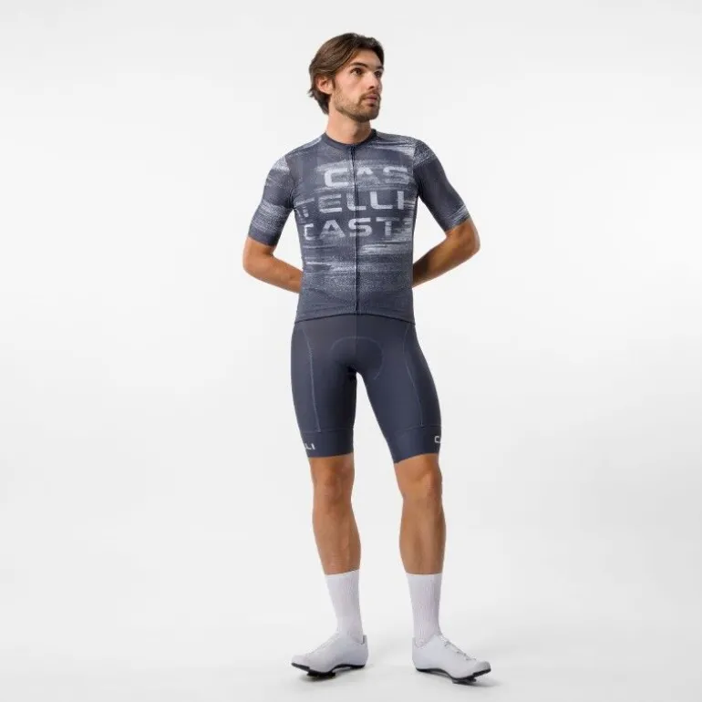 CastelliStratus Logo Jersey - Maillot vélo homme