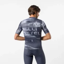 CastelliStratus Logo Jersey - Maillot vélo homme