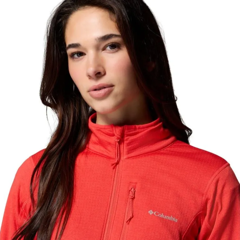 ColumbiaEssential Hike Grid Fleece Full Zip Jacket - Polaire femme