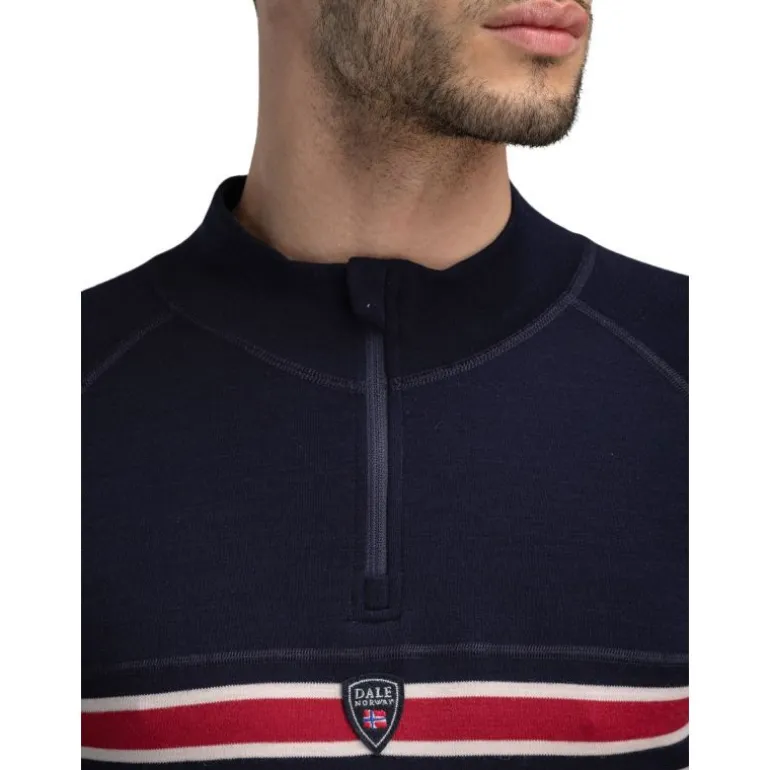 Dale of NorwayAksla Baselayer Half zip - Pull en laine mérinos homme