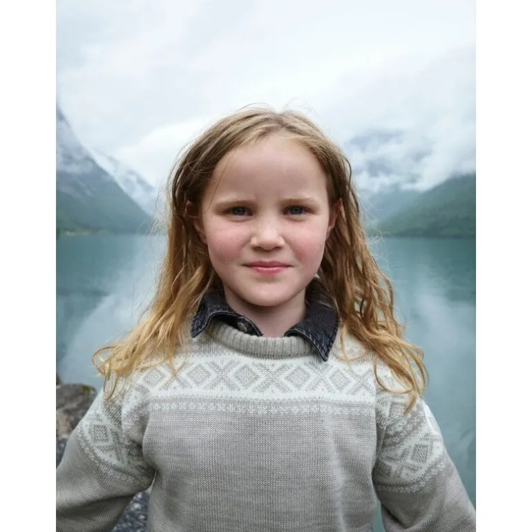 Dale of NorwayCortina Kids Sweater - Pull en laine mérinos enfant