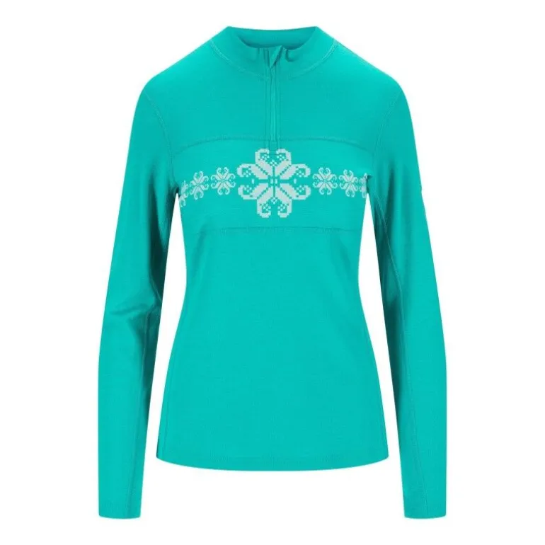 Dale of NorwayFalkeberg Baselayer Half zip - Pull en laine mérinos femme
