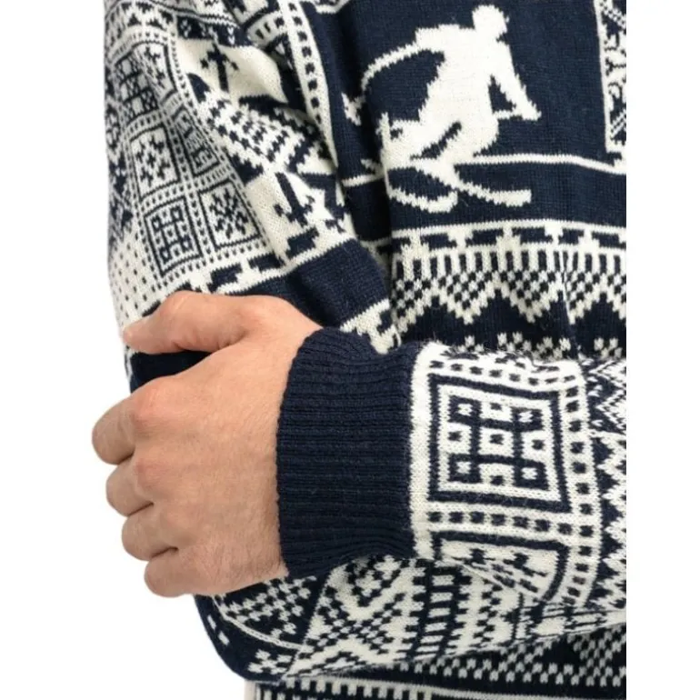 Dale of NorwayOL History Sweater - Pull en laine mérinos homme