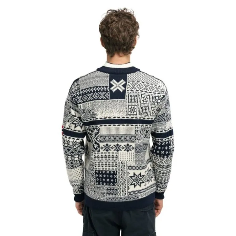 Dale of NorwayOL History Sweater - Pull en laine mérinos homme