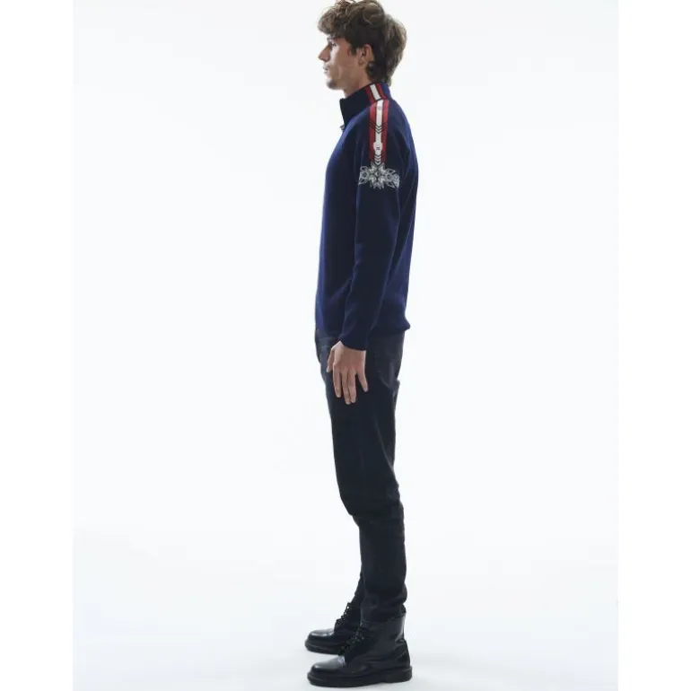 Dale of NorwaySpirit Masculine Jacket - Pull en laine mérinos homme