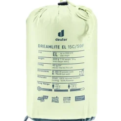 deuterDreamlite EL 15C / 59F - Sac de couchage