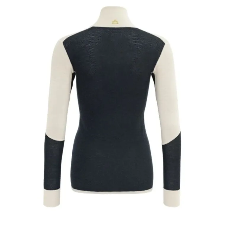 DevoldWool Mesh 190 Zip Neck - Maillot thermique laine mérinos femme