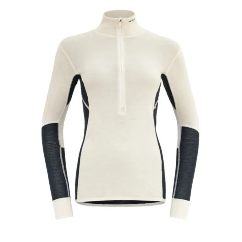DevoldWool Mesh 190 Zip Neck - Maillot thermique laine mérinos femme